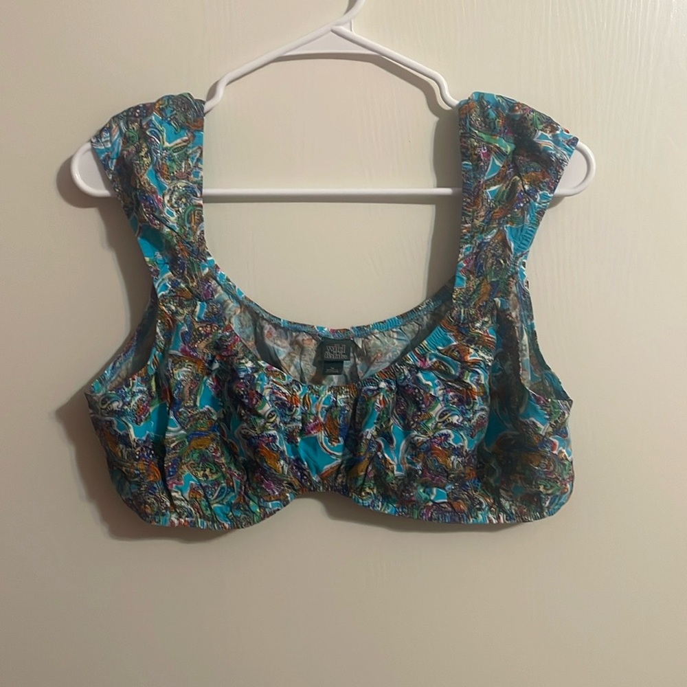 Boho Paisley Crop Top✨